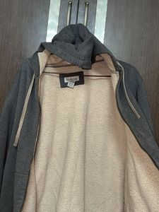 Faux Fur Warm Hoodie - XXL