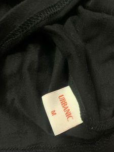 Blessed Black Cropped Top H&amp;m