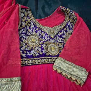 Elegant Ethnic Gown/wedding/marriage/party wear
