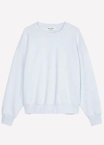 Light Blue Cropped Sweatshirt
