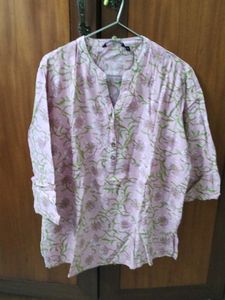 Floral Print Kurti Top (Free Delivery)
