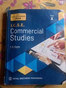 ICSE Commercial Studies CB Gupta Class 10