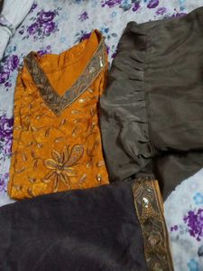 Beautiful Kurta Chudidar With Dupatta