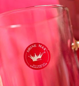 Elegant Glass Mugs - Set of 2