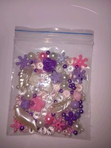 Purple And PINK Beads 🍇🍑