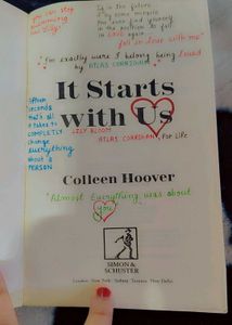 It Starts With Us by Colleen Hoover