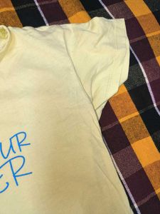 Pastel Yellow Night Tee