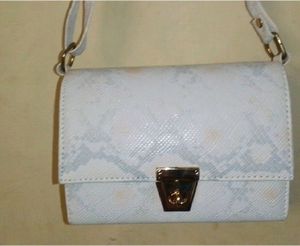 White Sling bag