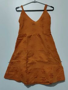 Orange Dress