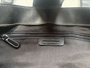 Classic Black Patterned Handbag