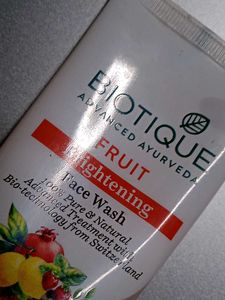 Himalaya Neem ,Biotique Fruit Brightening FaceWash