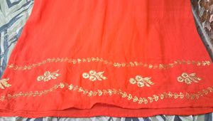 Elegant Embroidered kaftan abaya