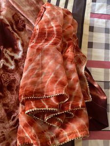 Tie Dye Print Lahenga