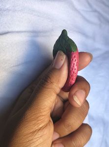 Strawberry Worry Stone 🍓