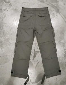 Zara Olive Cargo Pants