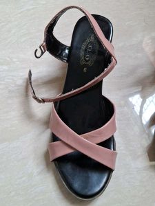 Pink JLO Heeled Sandals - Size 7 🌷