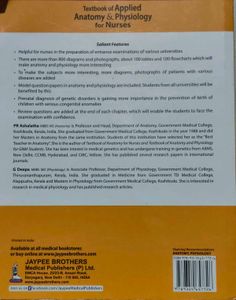 Anatomy &amp; Physiology for Nurses as per INC