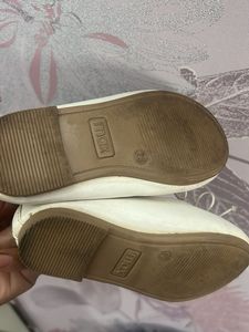 Girls&#39; White Ballet Flats - Size 23