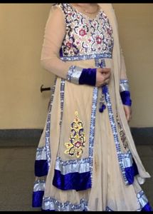 Gown With Dupatta