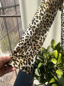 Lightweight Georgette Leopard Print Top
