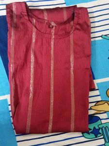 Elegant Maroon Kurta