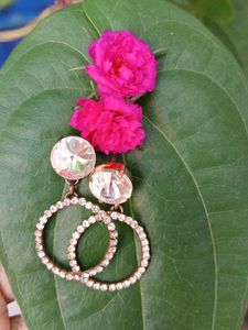 Sparkling Hoop Earrings