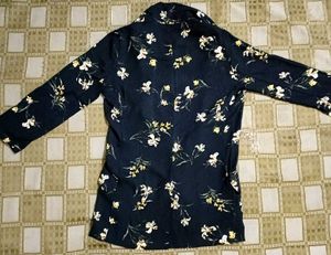 Floral Print Long Sleeve Shirt