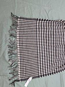 Winter Soft Checkered Scarf - Long