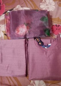 Kurta Set With Pant And Dupatta