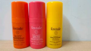 Foxtale Company Moisturizer , Serum , Sunscreen