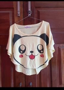Cute Panda Graphic Tee