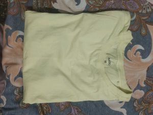 Casual Yellow T-Shirt