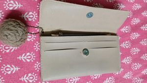 Beige &#39;Forever Young&#39; Wallet