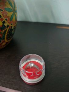 Pure Silver Propose Ring
