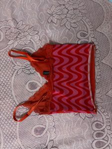 Red &amp; Pink Cami Top