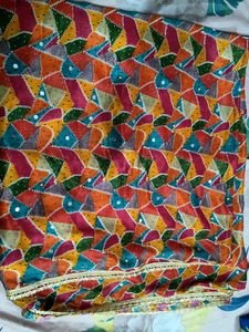 Colorful Embroidered Dupatta