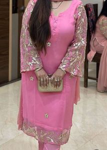 pink gotta patti suit