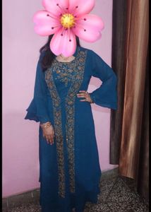Umbrella Kurti With Shrug