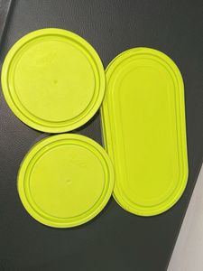 Air tight 3 Containers Lunch Box
