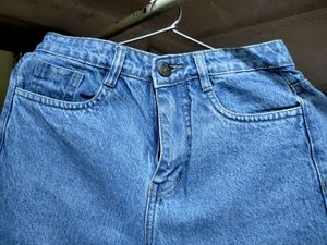 Blue Straight Jeans