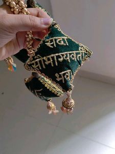 Personalized Bridal Kamarbandh – With Groom&#39;s Name