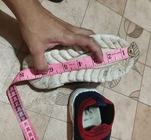 Navy &amp; Red Slip-On Shoes