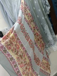 pakistani Floral Kurta Set