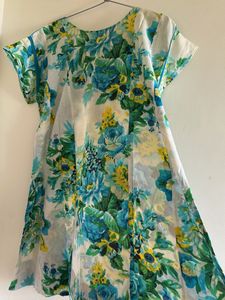 Floral Print Anarkali Kurta