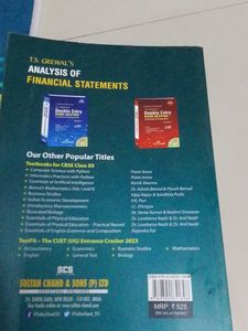 Accountancy Book Financial Statment