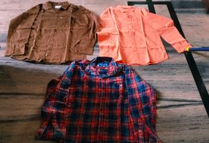 Men's Shirts Bundlel three piece no damages some t