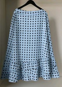 Polka Dot Ruffle Skirt