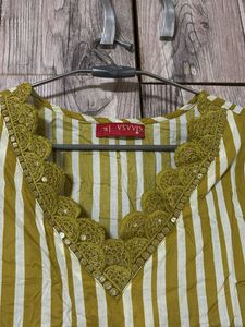 Yellow Kurti Set