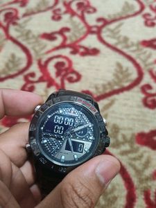 Naviforce Black Men&#39;s Watch