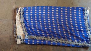Blue Saree